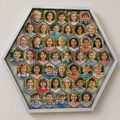 Hexagon Family Portraits 37 Grid