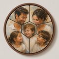 Round Family Photo Collage 6