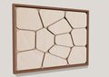 Square Squareriverstones12 Walnut 12 Panel